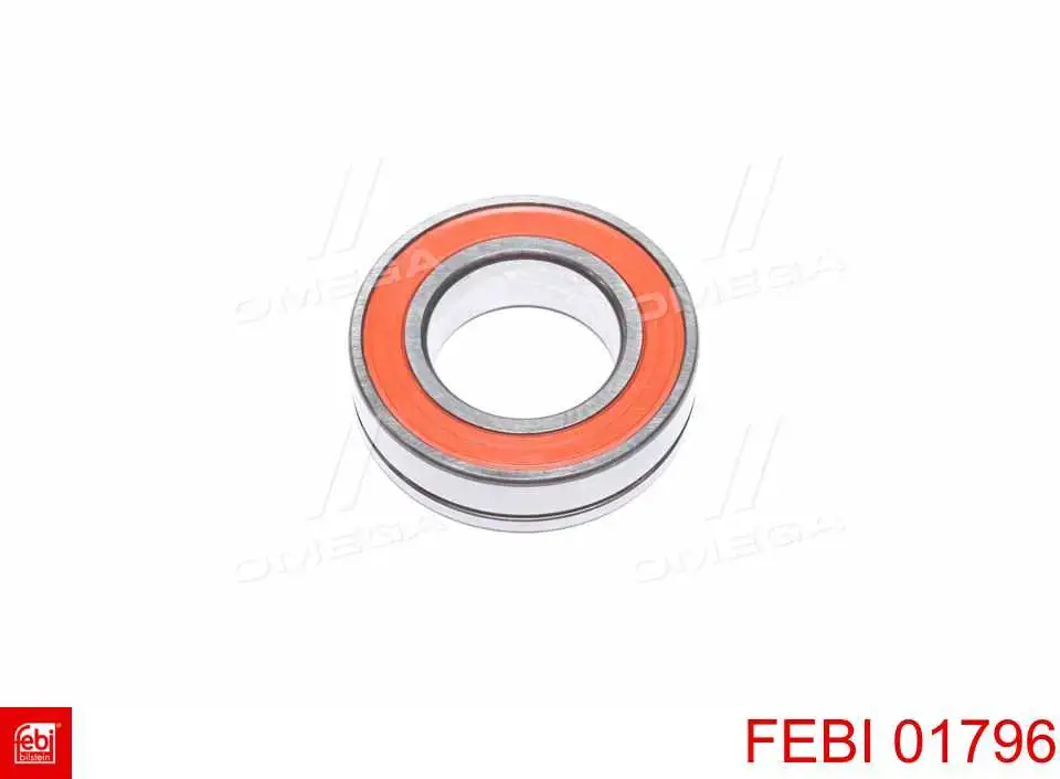 Rolamento suspenso do semieixo dianteiro Febi 01796 preço, a partir de 17,69 USD