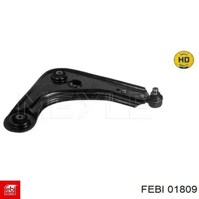 Compre 01809 Febi Braço oscilante inferior direito de suspensão dianteira