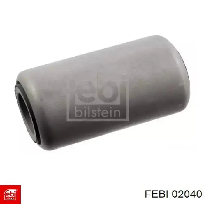 Bloco silencioso (bucha) da suspensão de lâminas dianteira Febi 02040 preço, a partir de 16,16 USD