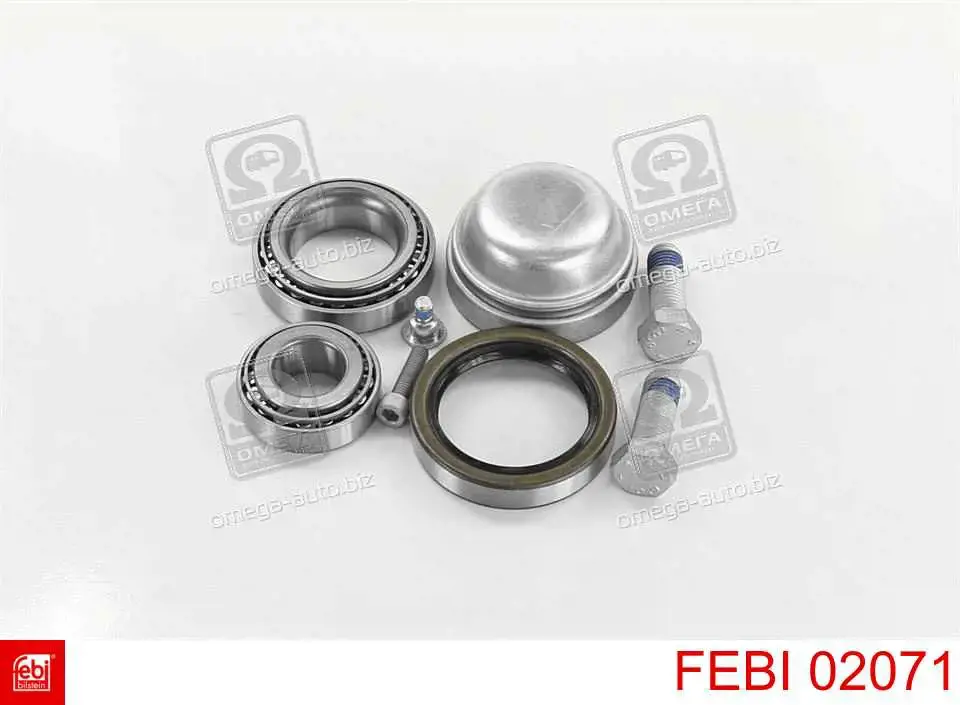 Rolamento de cubo dianteiro Febi 02071 preço, a partir de 24,87 USD