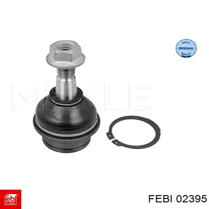Compre 02395 Febi Bloco silencioso dianteiro do braço oscilante superior