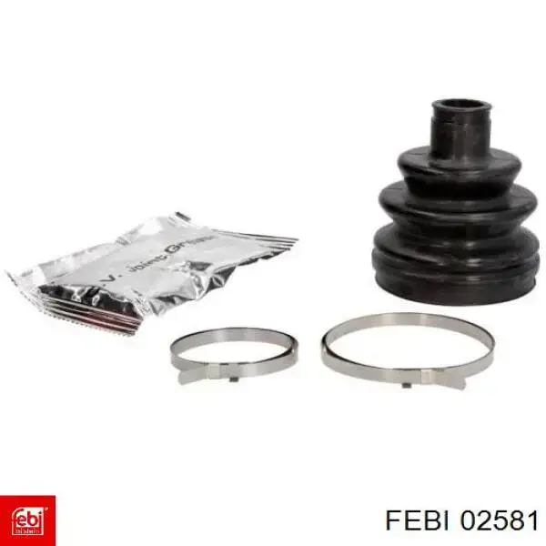 Compre 02581 Febi Bota de proteção externa de junta homocinética do semieixo dianteiro