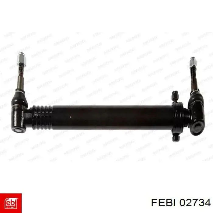 Compre 02734 Febi Tração de direção de suspensão dianteira longitudinal