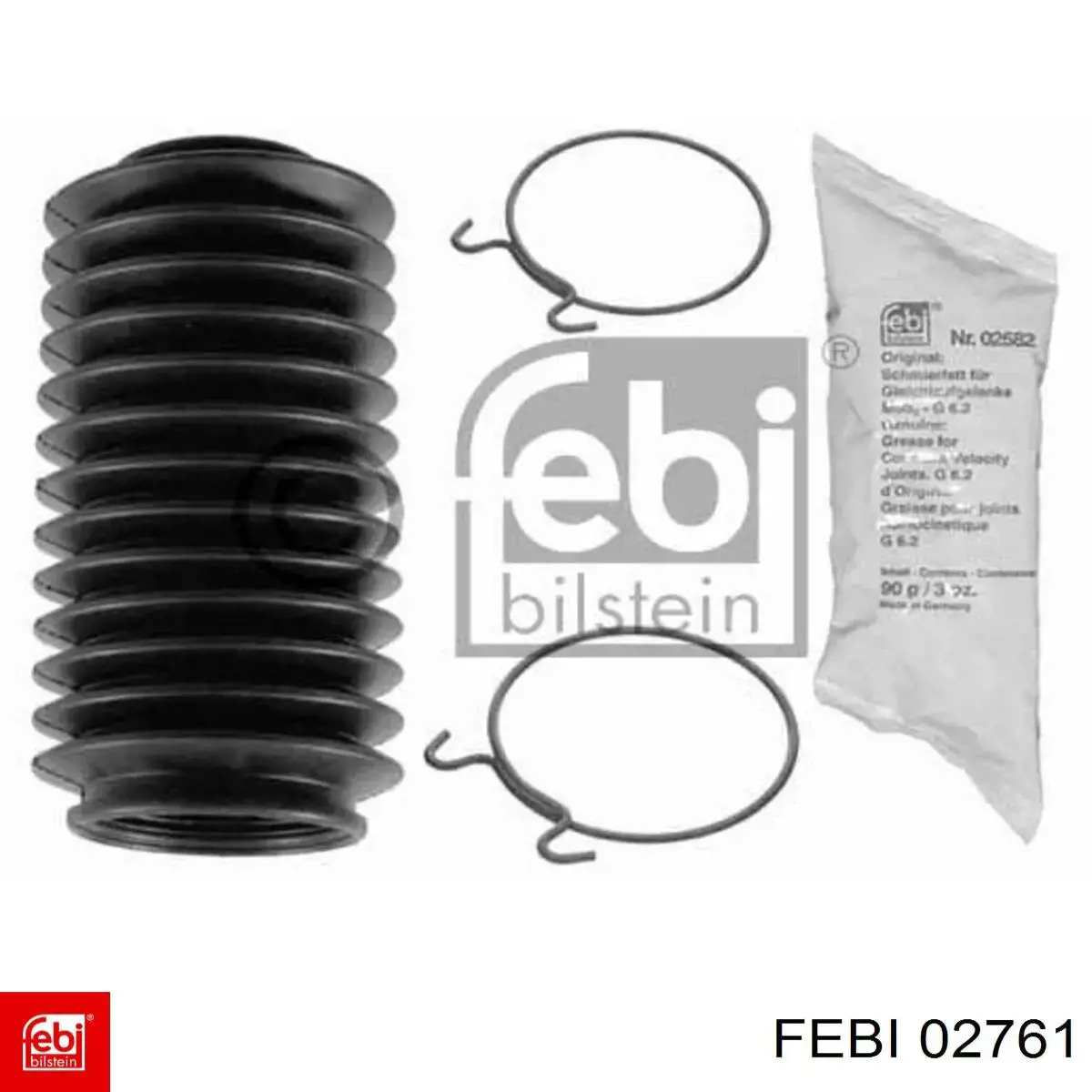 Bota de proteção do mecanismo de direção (de cremalheira) Febi 02761 preço, a partir de 4,37 USD