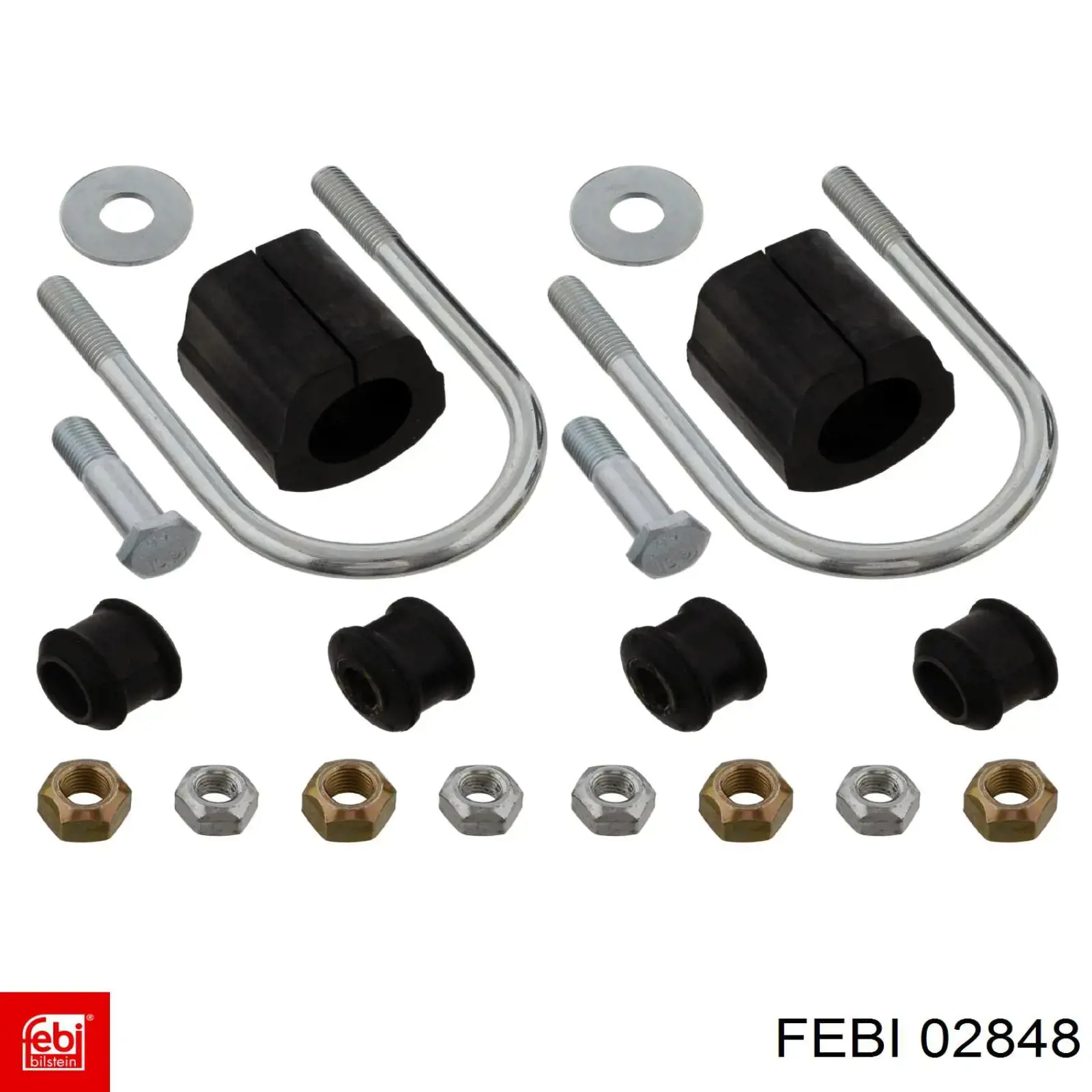Bucha de estabilizador dianteiro Febi 02848 preço, a partir de 3,56 USD