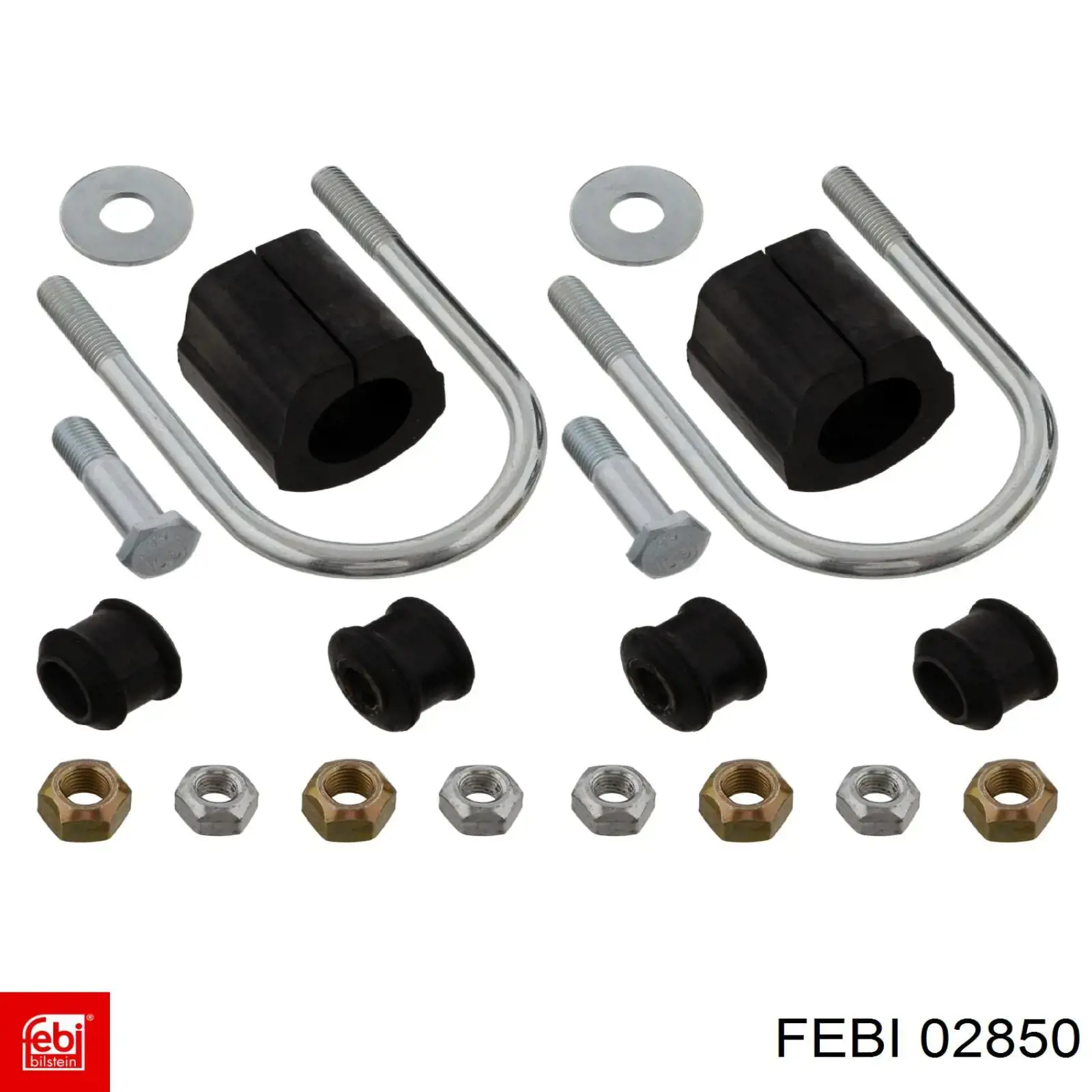 Kit de reparação de estabilizador dianteiro Febi 02850 preço, a partir de 43,05 USD
