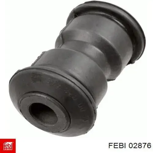 Compre 02876 Febi Bloco silencioso (bucha) da suspensão de lâminas dianteira