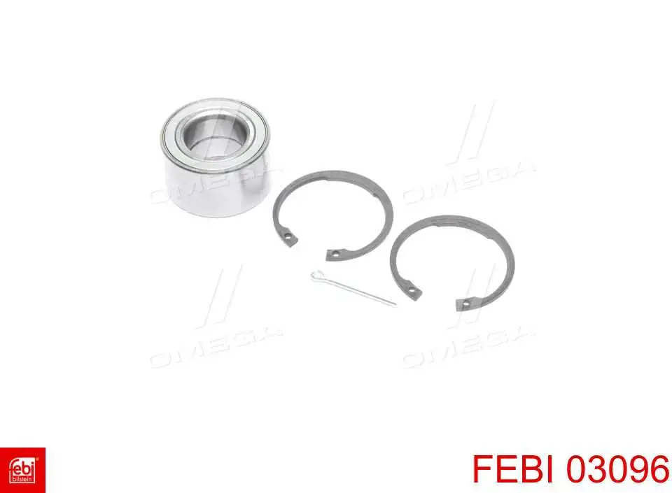 Rolamento de cubo dianteiro Febi 03096 preço, a partir de 25,72 USD
