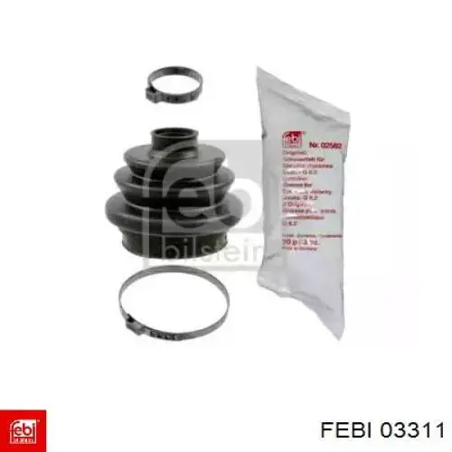 Compre 03311 Febi Bota de proteção externa de junta homocinética do semieixo traseiro