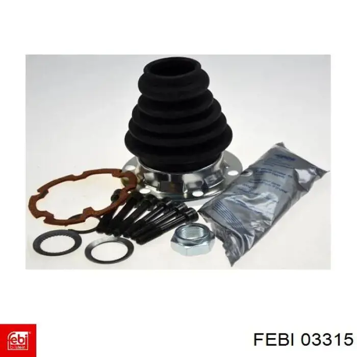 Compre 03315 Febi Bota de proteção interna direita de junta homocinética do semieixo dianteiro