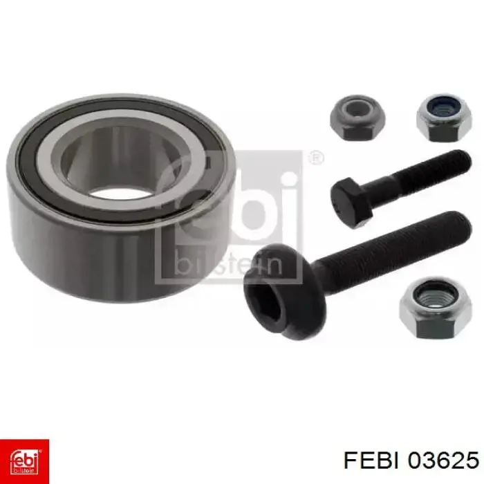 Rolamento de cubo dianteiro Febi 03625 preço, a partir de 30,89 USD