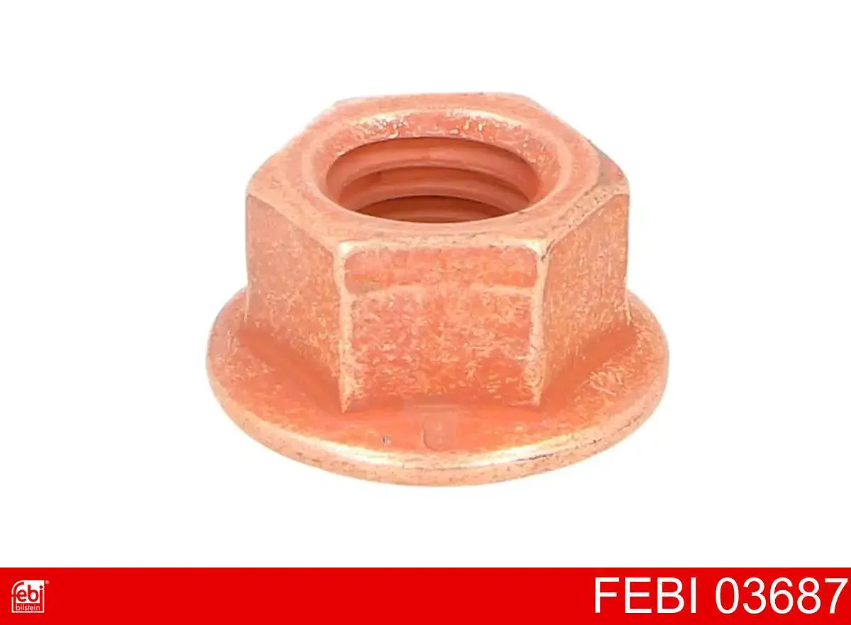 Porca de tubo coletor de escape Febi 03687 preço, a partir de 1,27 USD