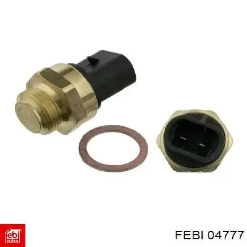 Compre 04777 Febi Sensor de temperatura do fluido de esfriamento (de ativação de ventilador do radiador)