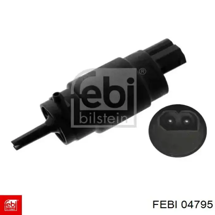 Bomba de motor de fluido para lavador de vidro dianteiro Febi 04795 preço, a partir de 11,00 USD