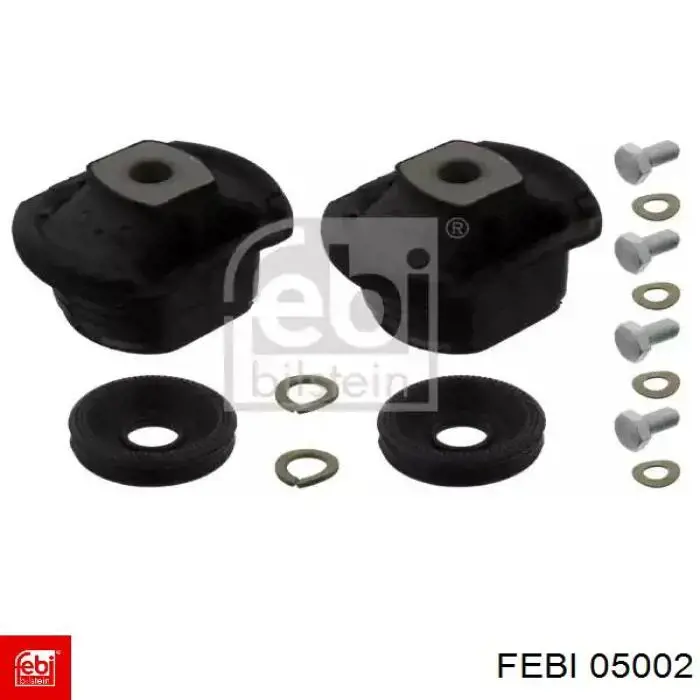 Bloco silencioso de viga traseira (de plataforma veicular) Febi 05002 preço, a partir de 44,04 USD