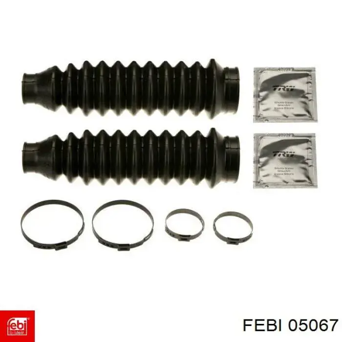 Compre 05067 Febi Bota de proteção do mecanismo de direção (de cremalheira)