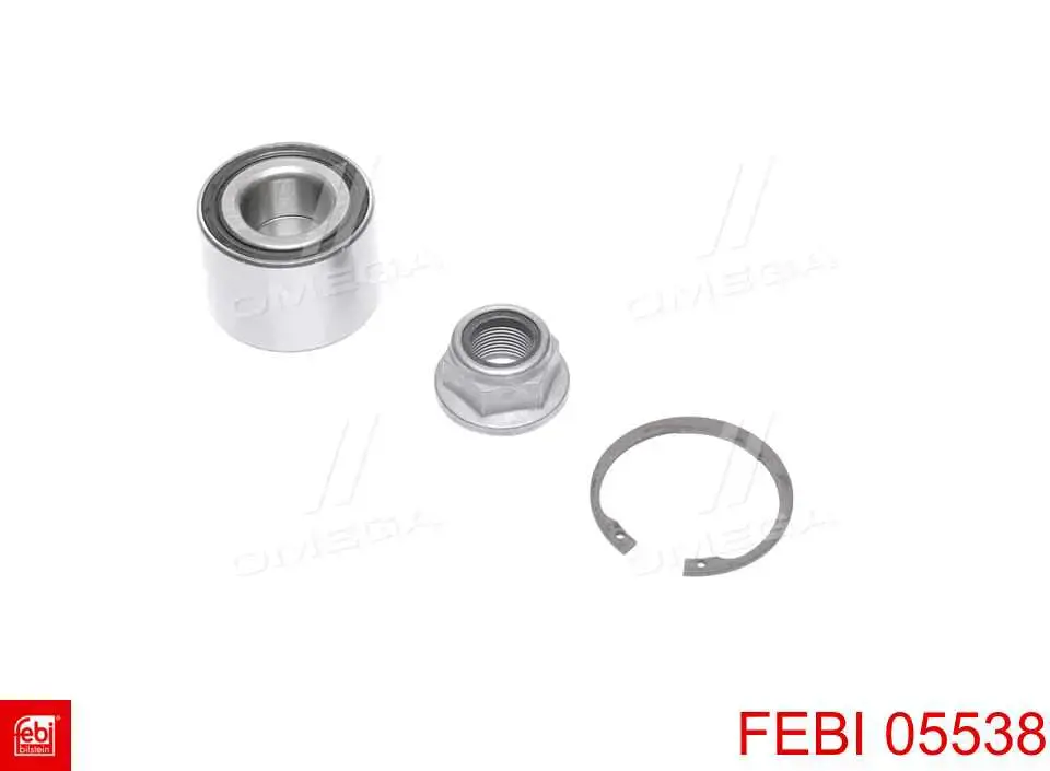 Rolamento de cubo traseiro Febi 05538 preço, a partir de 22,58 USD