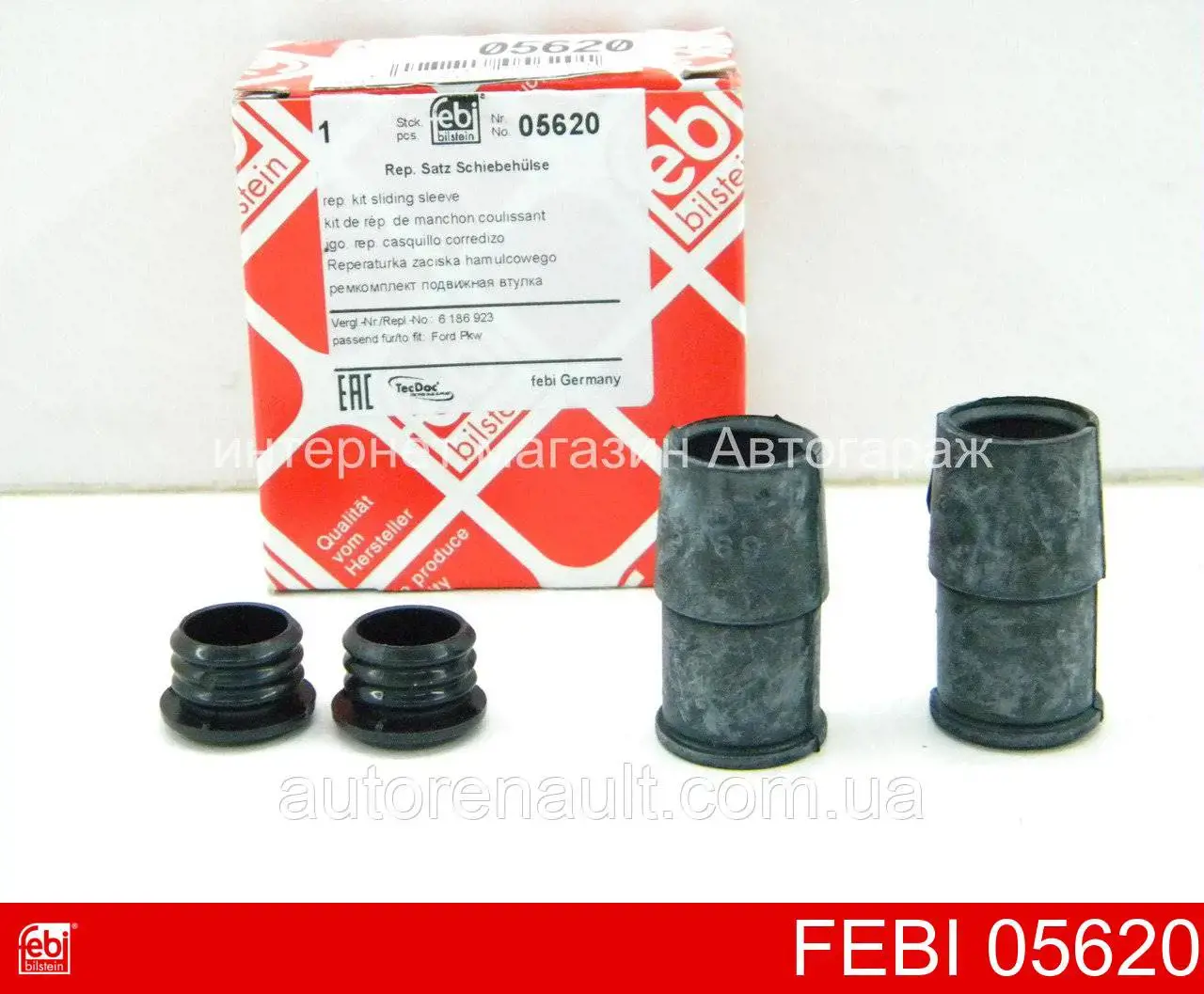 Bota de proteção de suporte guia do freio dianteiro Febi 05620 preço, a partir de 12,45 USD