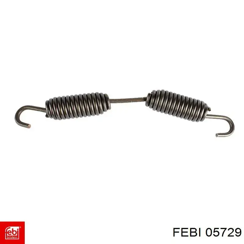 Compre 05729 Febi Mola das sapatas do freio de tambor traseiras