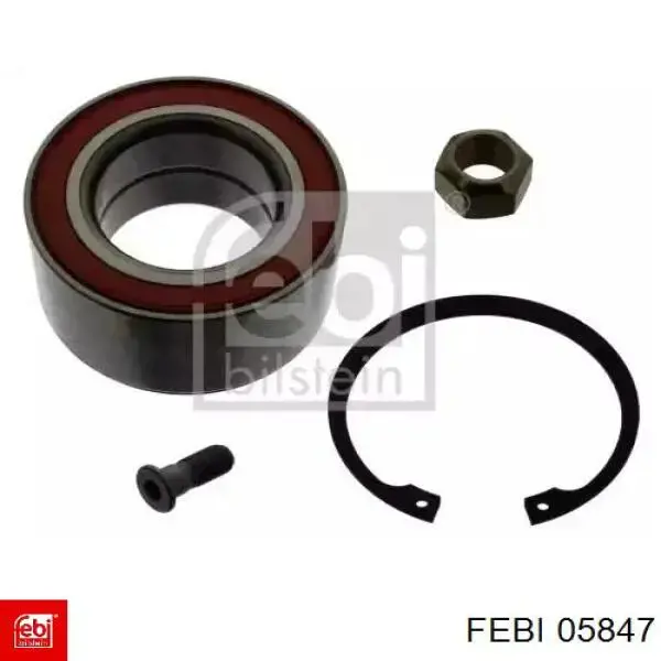 Rolamento de cubo traseiro Febi 05847 preço, a partir de 39,72 USD
