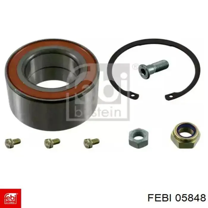 Rolamento de cubo dianteiro Febi 05848 preço, a partir de 41,68 USD