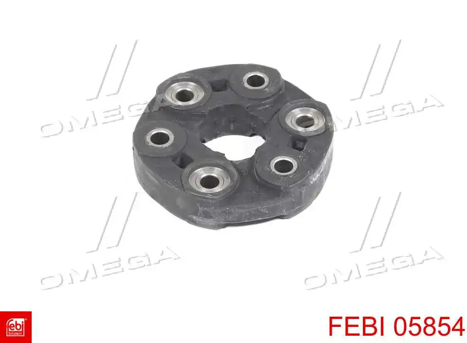 Acoplamento elástico dianteiro do veio de transmissão Febi 05854 preço, a partir de 86,20 USD