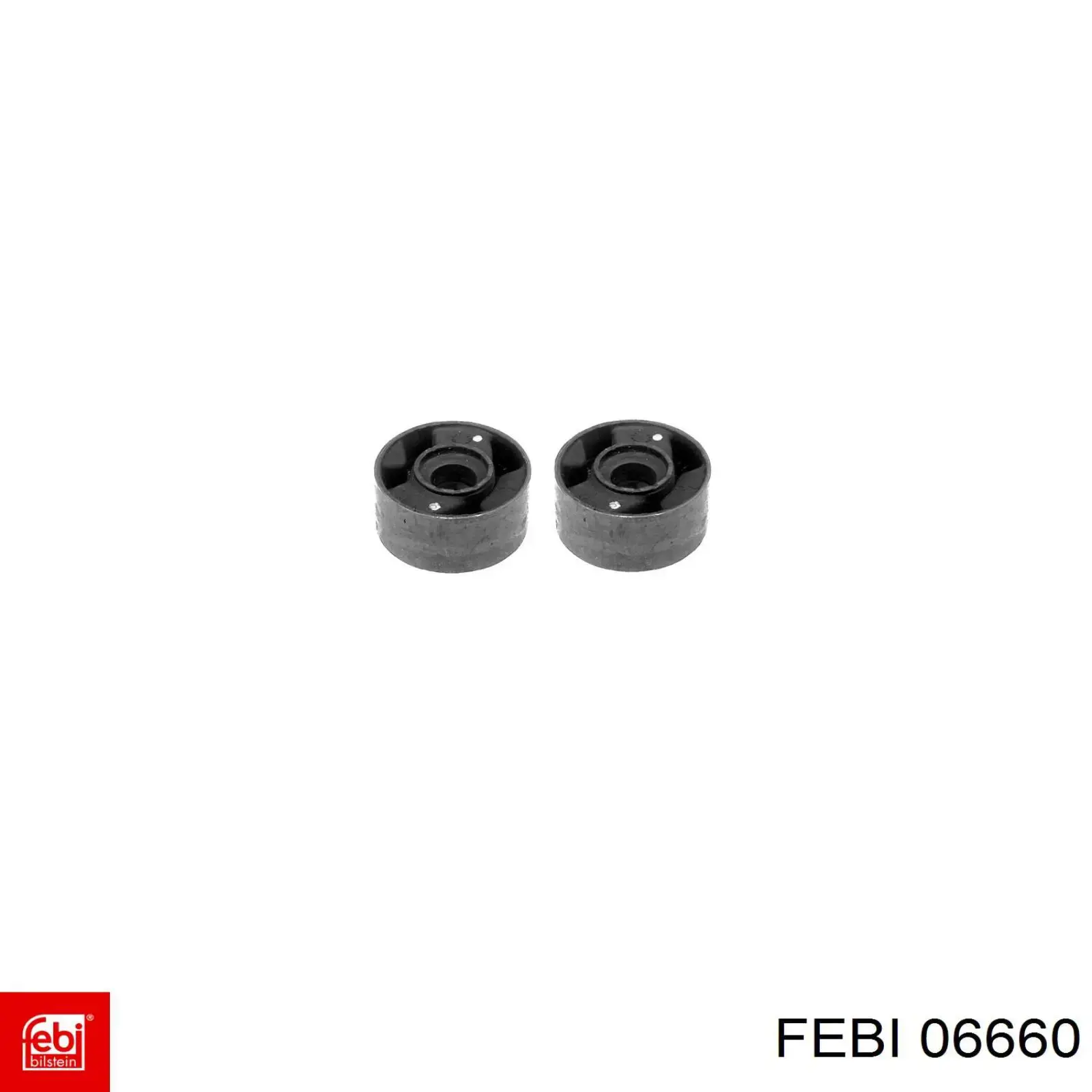 Bloco silencioso dianteiro do braço oscilante inferior Febi 06660 preço, a partir de 17,11 USD