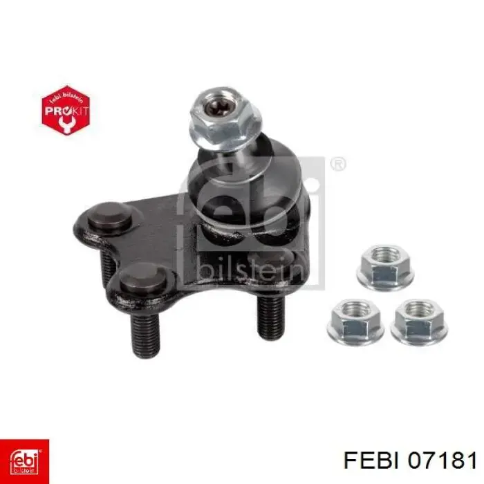 Compre 07181 Febi Bloco silencioso (coxim) de viga dianteira (de plataforma veicular)