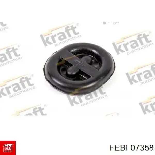 Compre 07358 Febi Coxim de fixação do silenciador