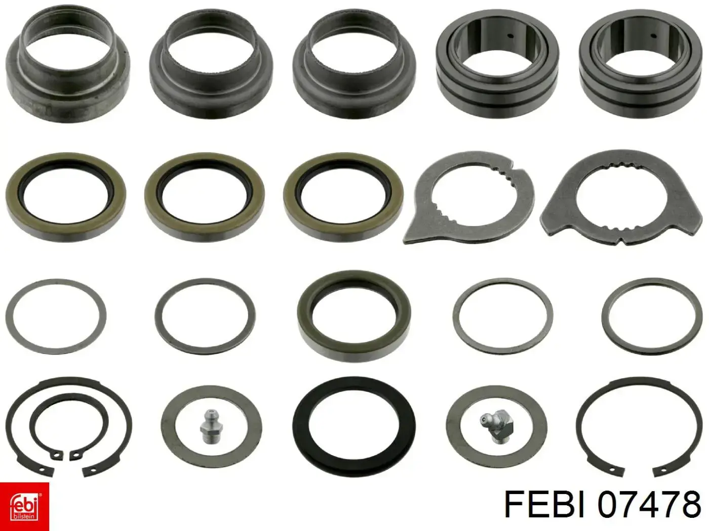 Kit de reparação do freio da árvore (de catraca) Febi 07478 preço, a partir de 48,90 USD