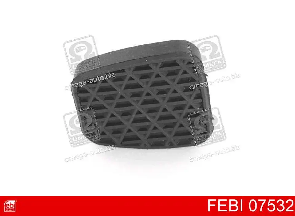 Compre 07532 Febi Placa sobreposta de pedal de embraiagem