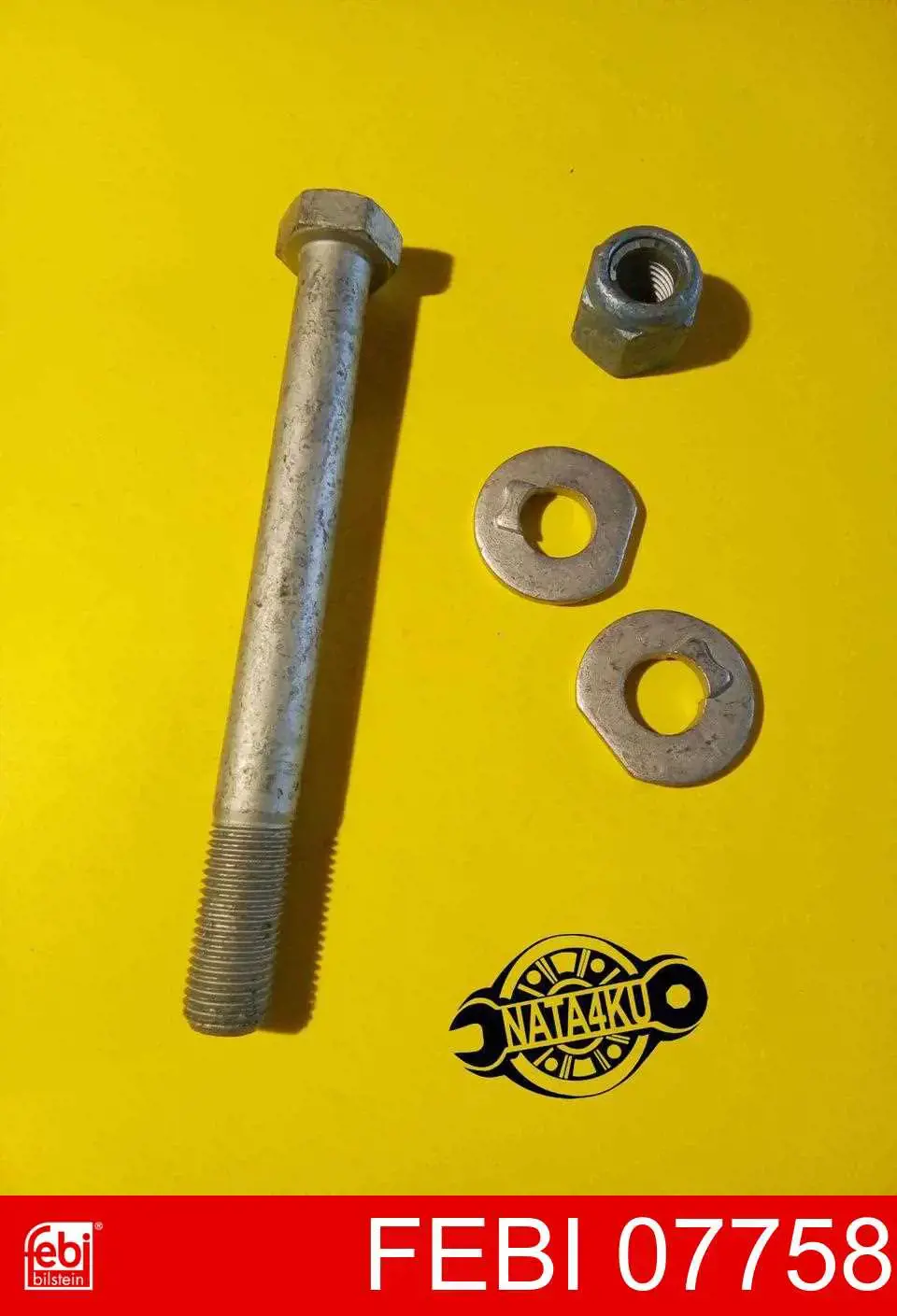 Compre 07758 Febi Parafuso de fixação de braço oscilante dianteiro, kit