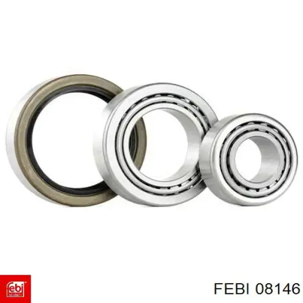 Compre 08146 Febi Rolamento de cubo dianteiro