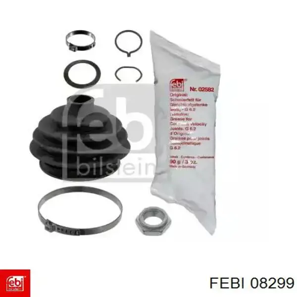 Bota de proteção externa de junta homocinética do semieixo dianteiro Febi 08299 preço, a partir de 5,80 USD