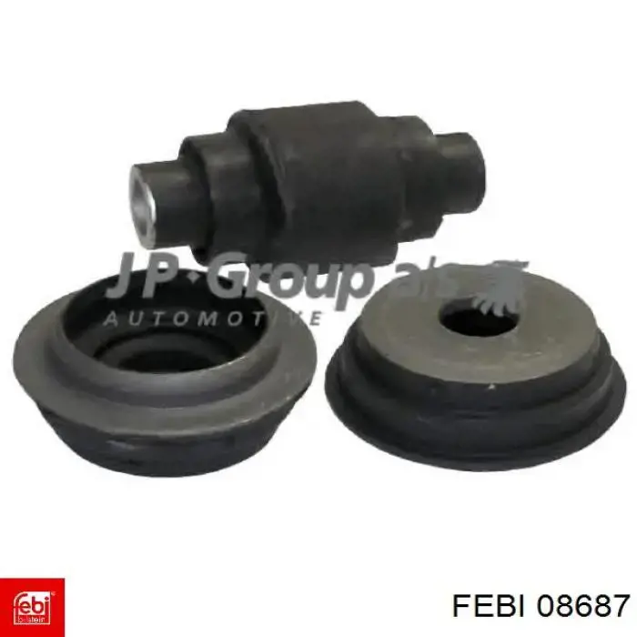 Bloco silencioso dianteiro do braço oscilante inferior Febi 08687 preço, a partir de 29,55 USD