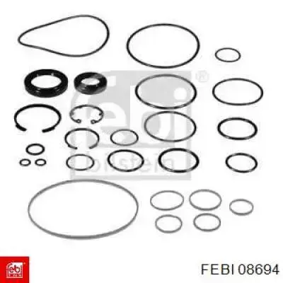 Kit de reparação da cremalheira da direção (do mecanismo), (kit de vedantes) Febi 08694 preço, a partir de 26,80 USD