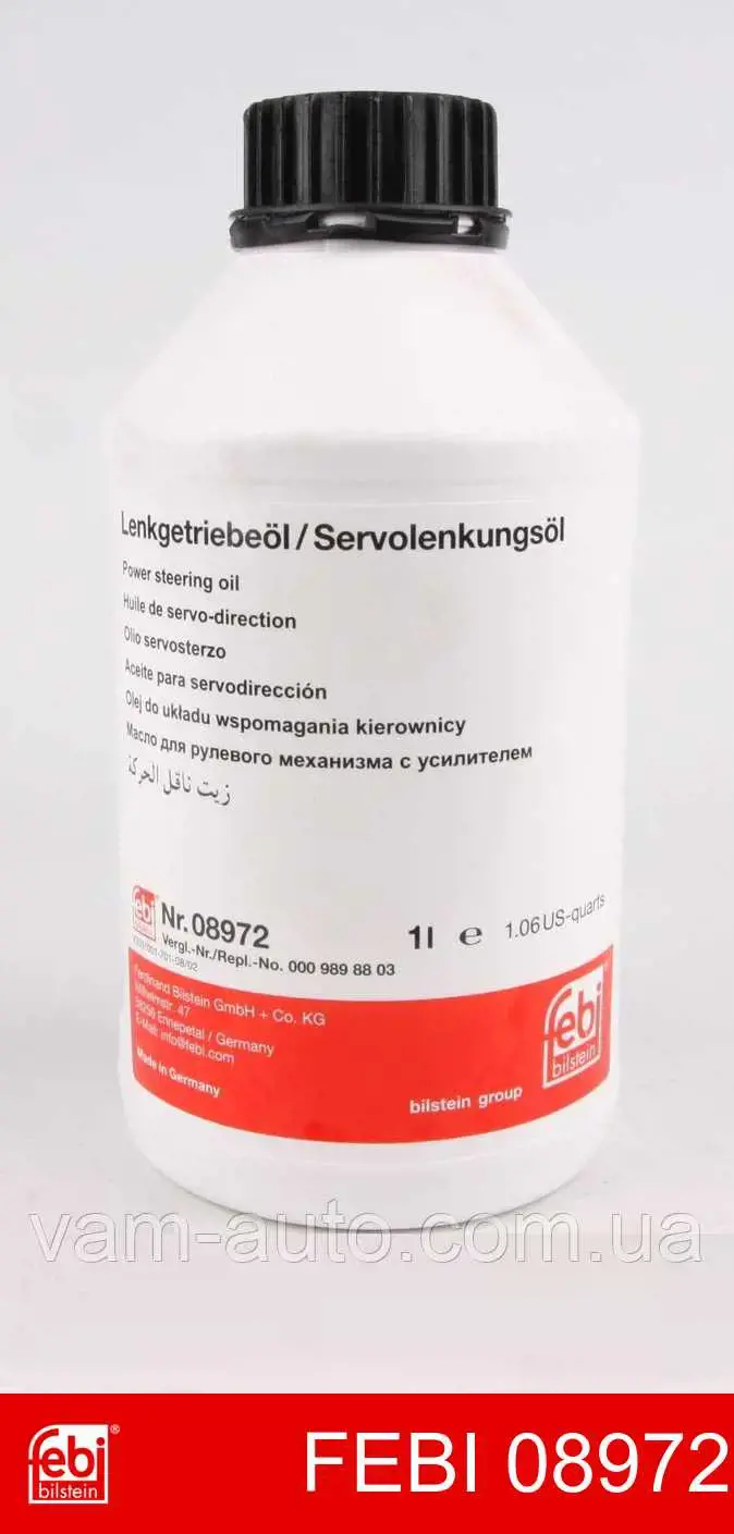 Óleo hidráulico (fluido) Febi 08972 preço, a partir de 18,04 USD