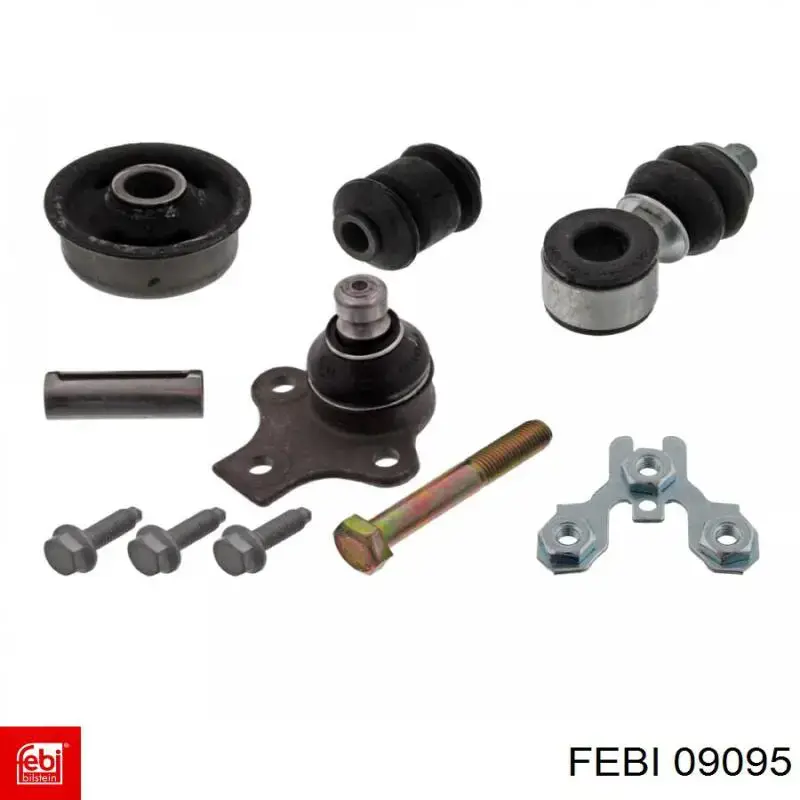 Compre 09095 Febi Bucha de suporte dianteiro de estabilizador