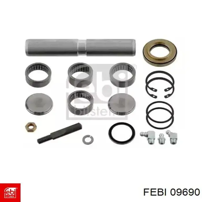 Compre 09690 Febi Kit de reparação do pivô de extremidade do eixo