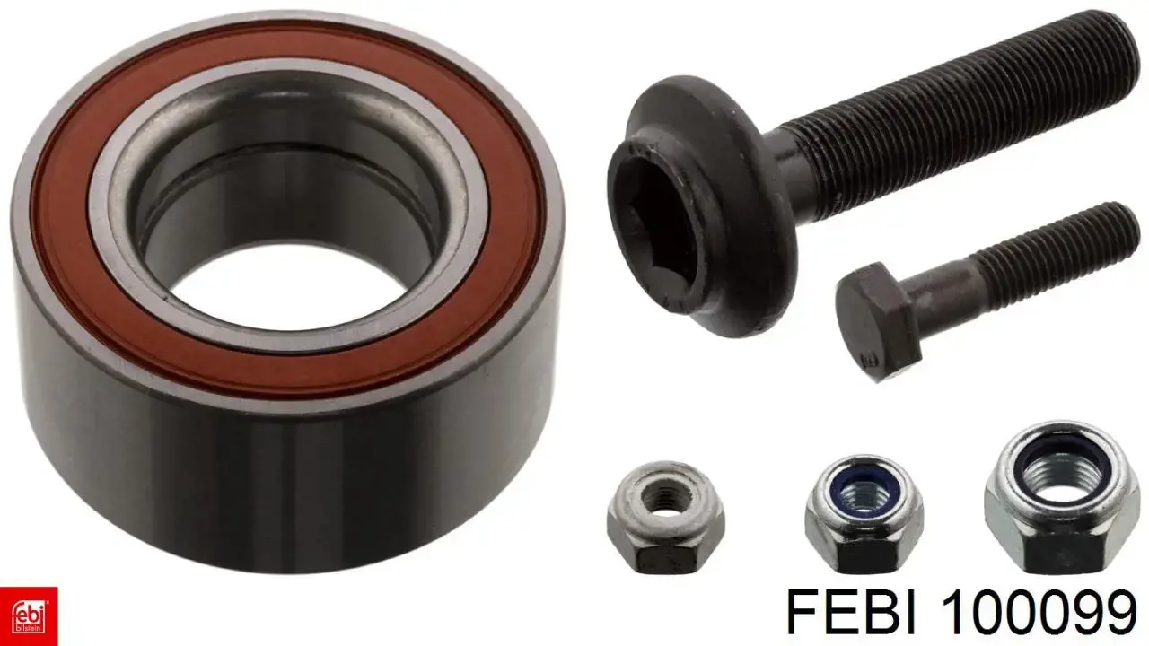 Compre 100099 Febi Rolo parasita da correia de transmissão