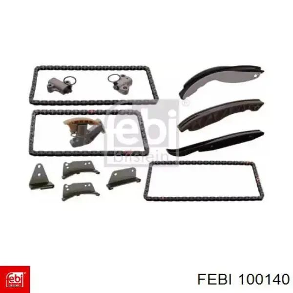 Compre 100140 Febi Cadeia do mecanismo de distribuição de gás, kit