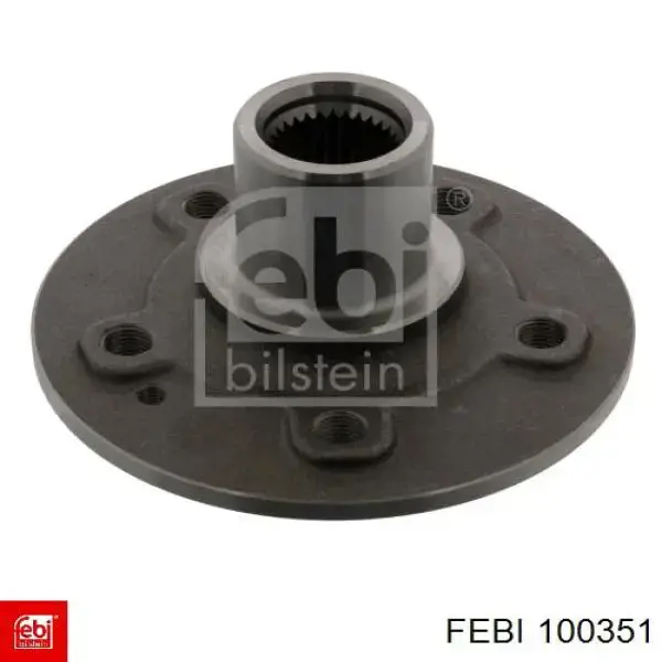 Compre 100351 Febi Rolamento de cubo traseiro