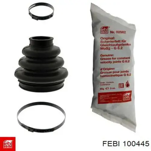 Bota de proteção externa de junta homocinética do semieixo traseiro Febi 100445 preço, a partir de 8,54 USD