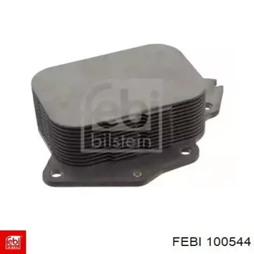 100544 Febi Radiador de óleo (frigorífico), debaixo de filtro