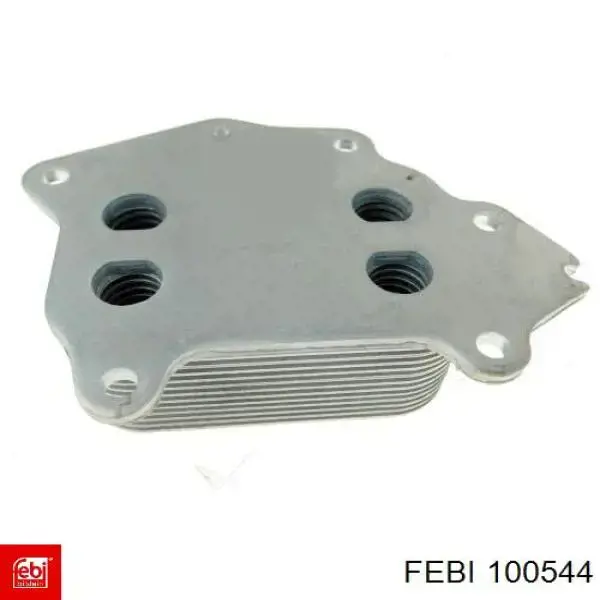 Compre 100544 Febi Radiador de óleo (frigorífico), debaixo de filtro