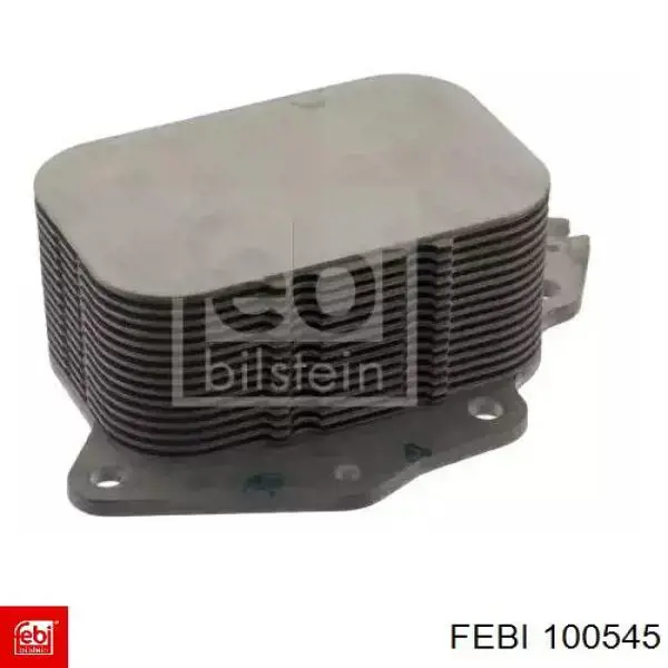100545 Febi Radiador de óleo (frigorífico), debaixo de filtro