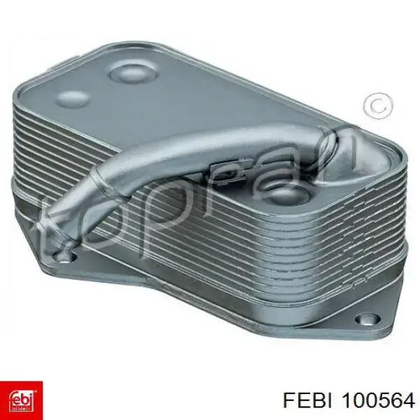 Radiador de óleo (frigorífico), debaixo de filtro Febi 100564 preço, a partir de 67,52 USD
