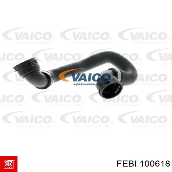 Compre 100618 Febi Mangueira (cano derivado) inferior do radiador de esfriamento