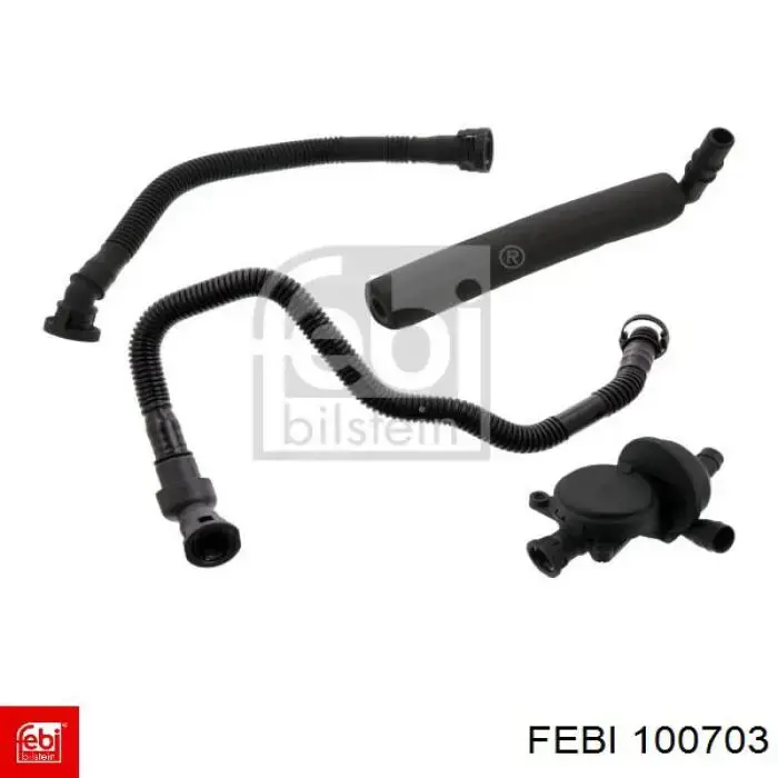 Compre 100703 Febi Separador de óleo (separador) do sistema de ventilação de cárter