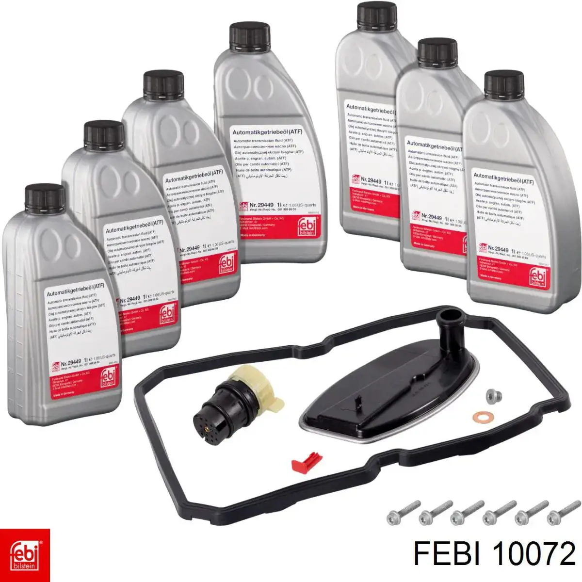 Compre 10072 Febi Vedante de panela da Caixa Automática de Mudança/Caixa Mecânica de Mudança